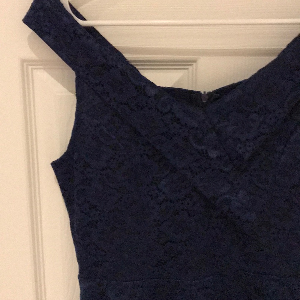 Lace Off the Shoulder Dress - Picture 2 of 4